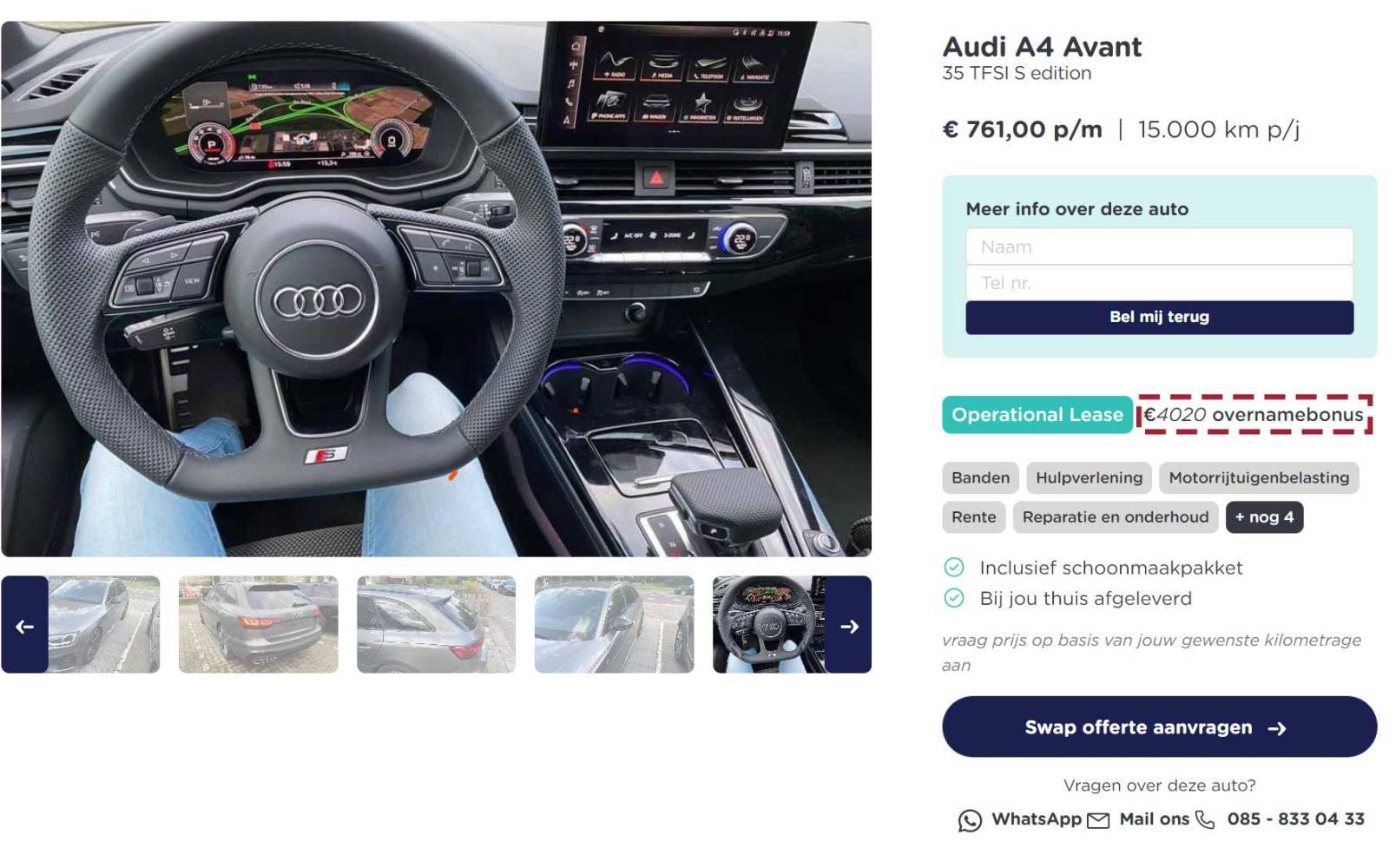 lease overname bonus lease overname bonus