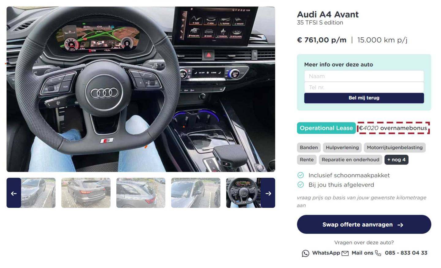 lease overname bonus lease overname bonus